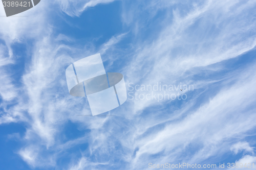 Image of blue sky