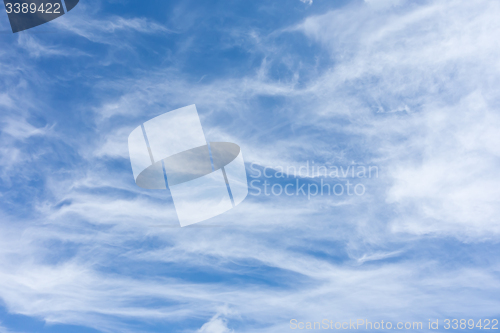 Image of blue sky