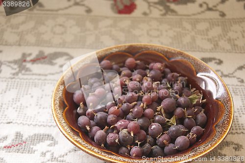 Image of Bowl of gooseberry
