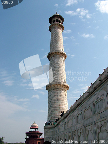 Image of Minaret, Taj Mahal