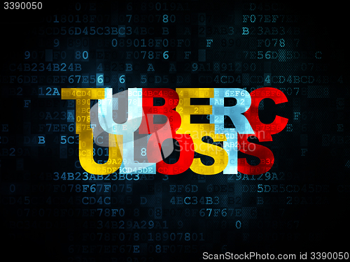 Image of Healthcare concept: Tuberculosis on Digital background