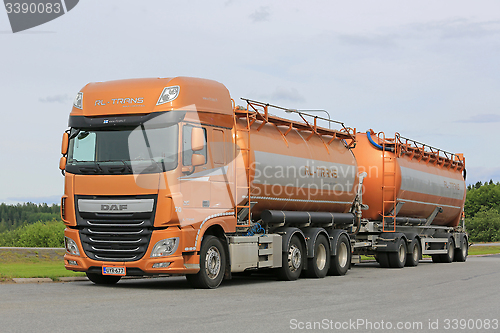 Image of New DAF XF Tank Truck Parked