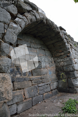 Image of part of the former Kremlin wall in Serpukhov