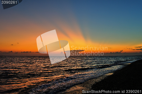 Image of Sea Sunset 
