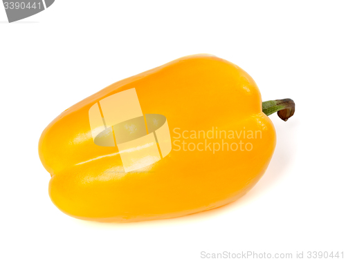 Image of Ripe yellow sweet pepper