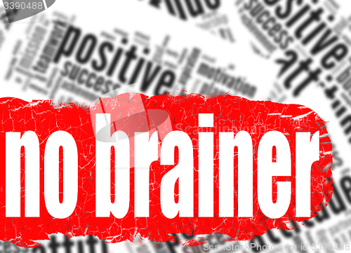 Image of Word cloud no brainer