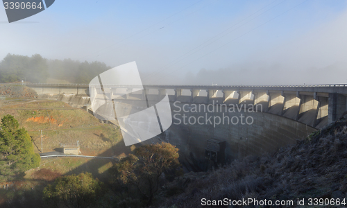 Image of The dam wall at Carcoar NSW Australia