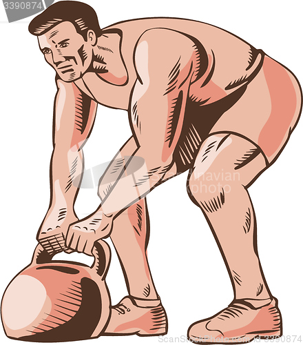Image of High Intensity Interval Training Kettlebell Etching