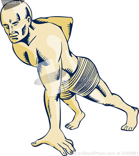 Image of High Intensity Interval Training Push-up Etching