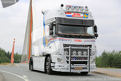 Image of New DAF XF Jelle Schouwstra in Truck Convoy