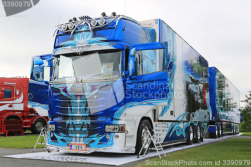 Image of Scania R620 Ice Pricess Super Truck Winner