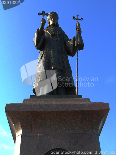 Image of Religious place with monument in Priluky town