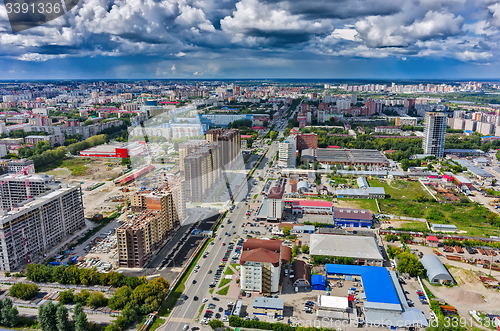 Image of Construction of residential district in Tyumen