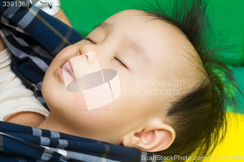 Image of Chinese babny sleeping