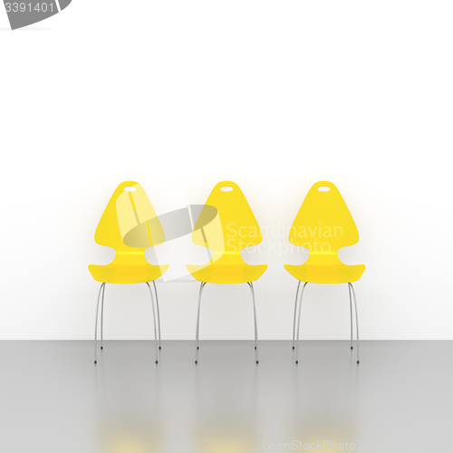 Image of yellow chairs