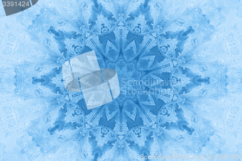 Image of Abstract ice pattern
