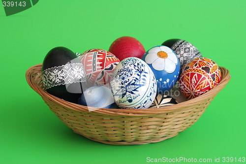 Image of Easter eggs