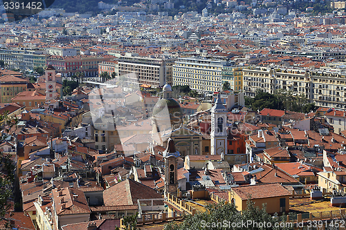 Image of Panoramic view of Nice, Cote d'Azur, France