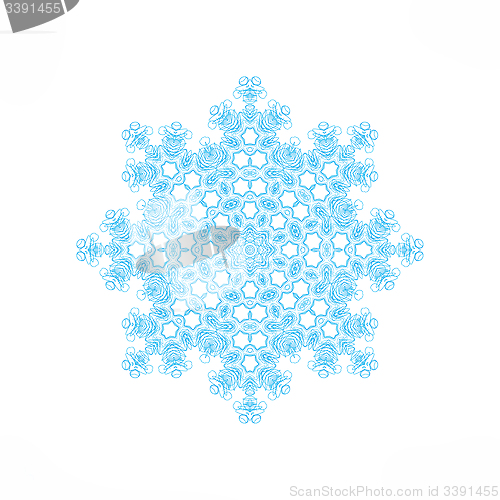Image of Abstract blue pattern
