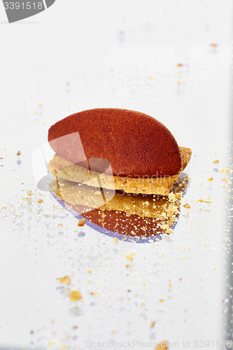 Image of Chocolate mousse dessert 