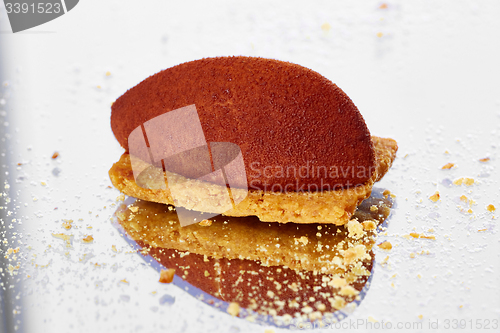 Image of Chocolate mousse dessert 