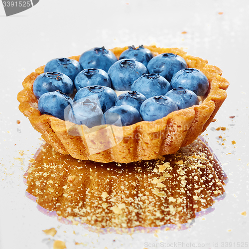 Image of Tartlet with fresh blueberries 