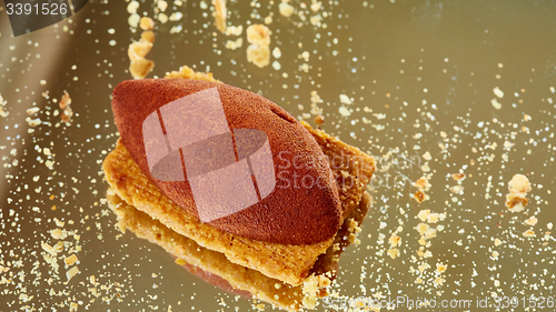 Image of Chocolate mousse dessert 