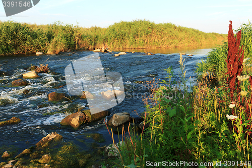 Image of Rushing river