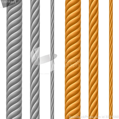 Image of Set of Metal Cables