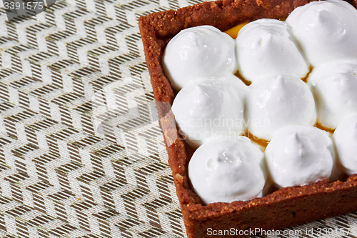 Image of Sweet tartlets filled with cream 