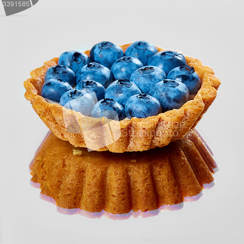 Image of Tartlet with fresh blueberries 