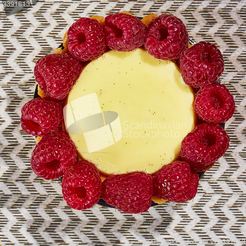 Image of Home made tartlets with raspberries