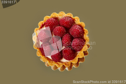 Image of Home made tartlets with raspberries