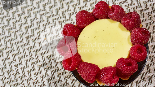 Image of Home made tartlets with raspberries