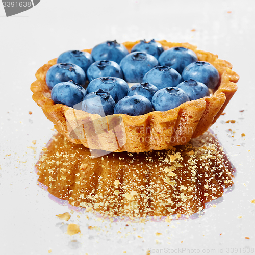 Image of Tartlet with fresh blueberries 