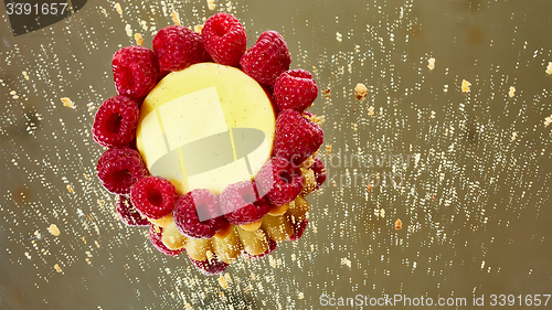 Image of Home made tartlets with raspberries