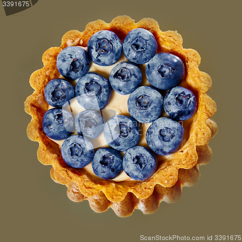 Image of Tartlet with fresh blueberries 