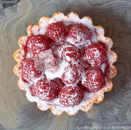 Image of Home made tartlets with raspberries