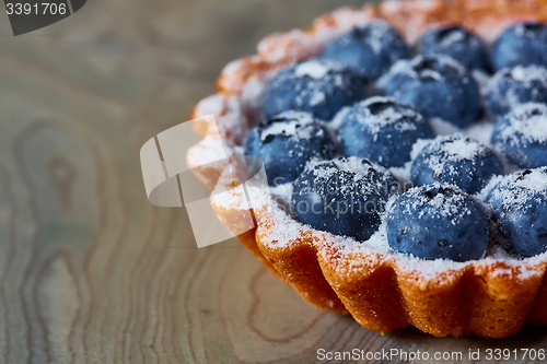 Image of Tartlet with fresh blueberries 