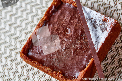 Image of Sweet tartlets filled with cream 