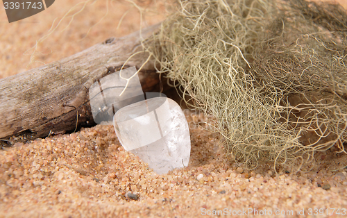 Image of Rock crystal on beach