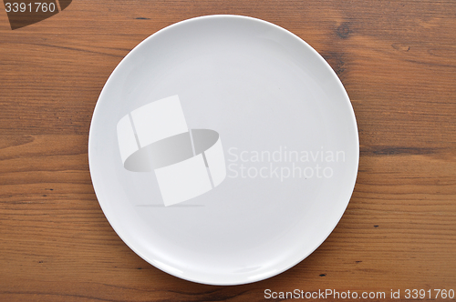 Image of White plate