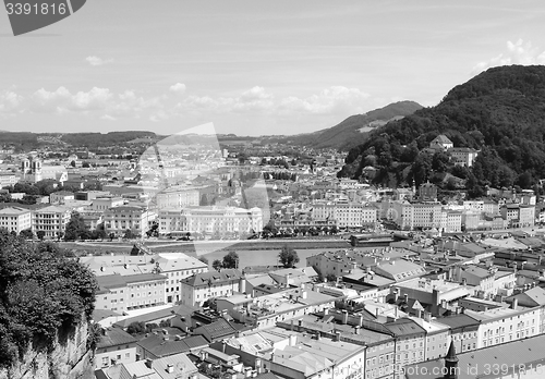 Image of View across the Austrian city of Salzburg