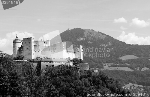 Image of Festung Hohensalzburg and Gaisberg mountain