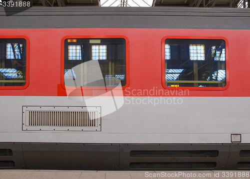 Image of Train in station