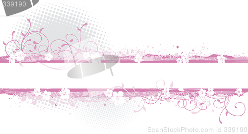 Image of Pink banner illustration