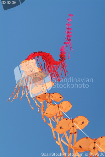 Image of String of kites