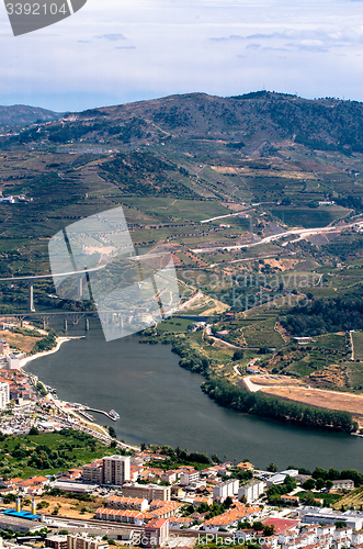 Image of Regua, vineyars in Douro Valley