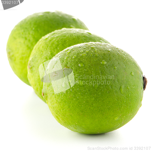 Image of Fresh green limes