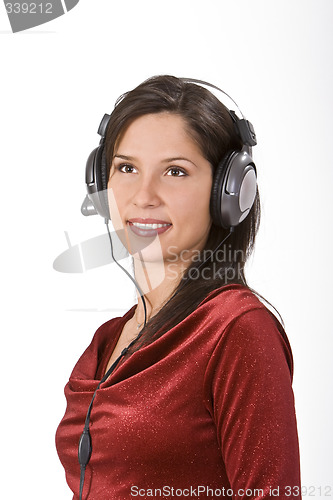 Image of Listening to music